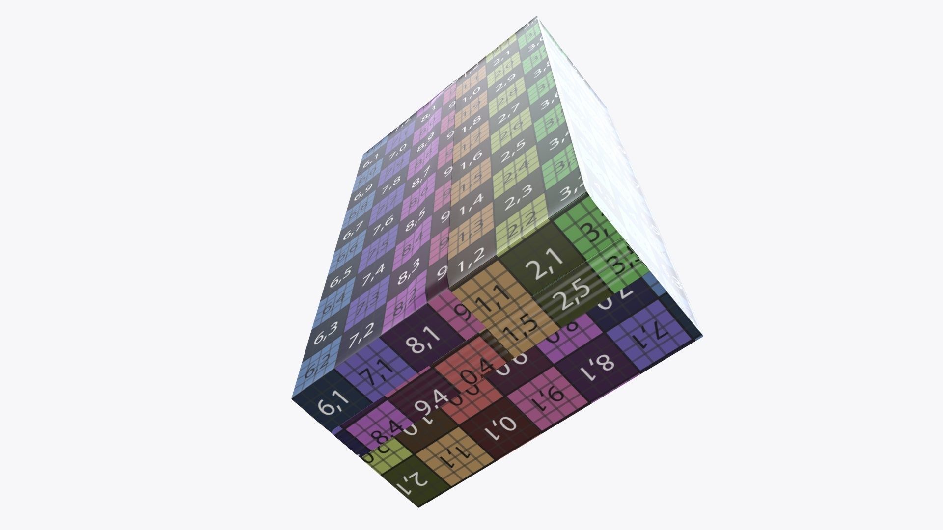 Plastic coffee bag package packet 01 mock-up 3D model_14