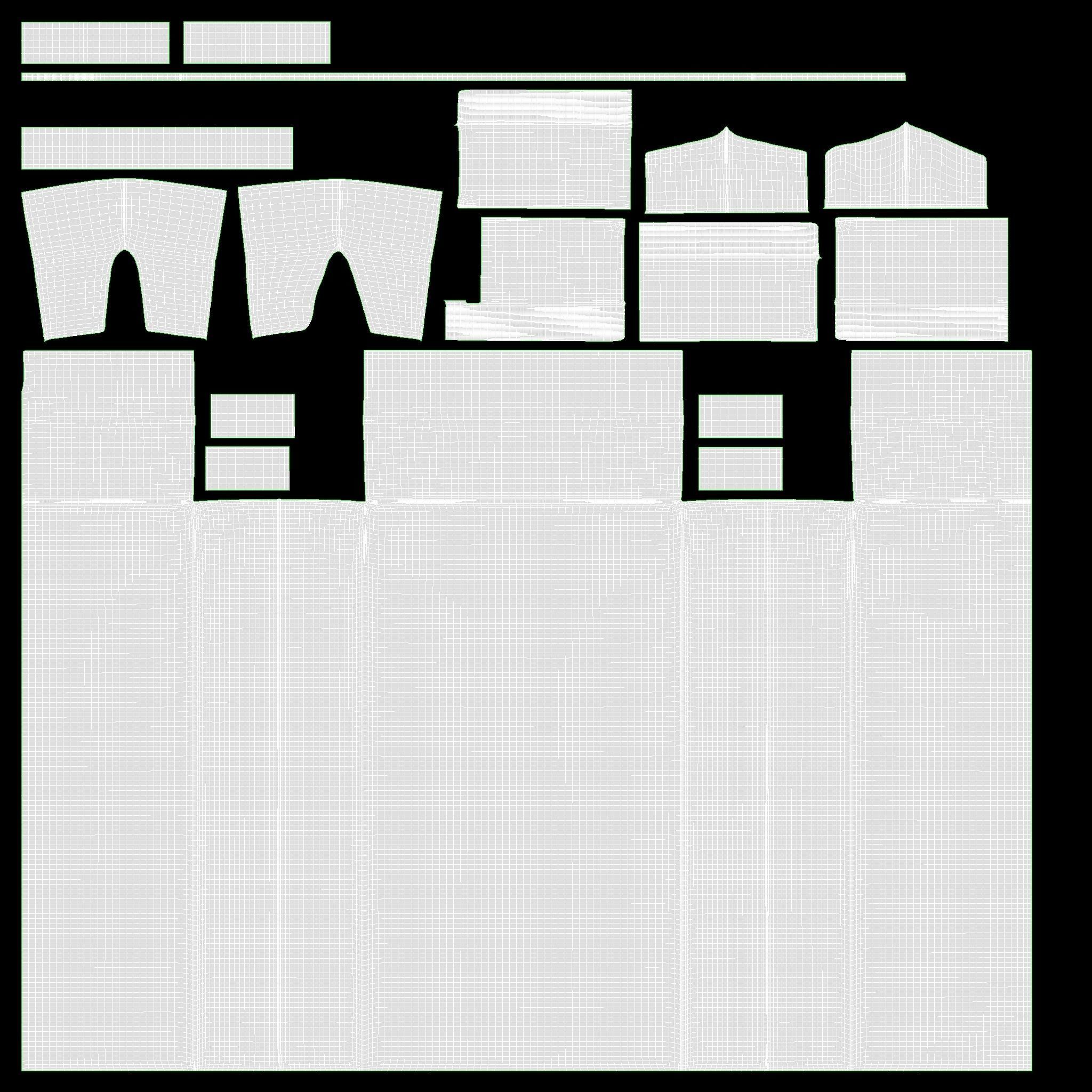 Plastic coffee bag package packet 03 mock-up 3D model_15