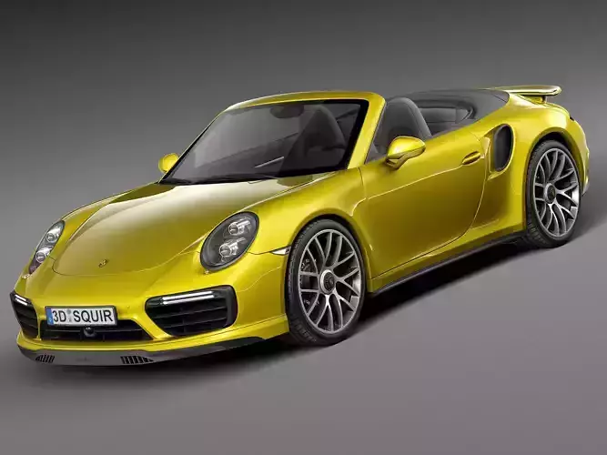 Porsche 911 Turbo S convertible 2016