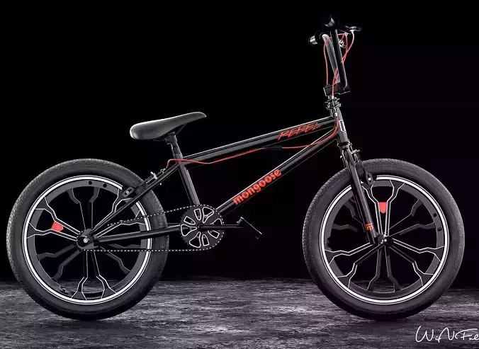 Mongoose Rebel BMX Bike Low-poly 3D model