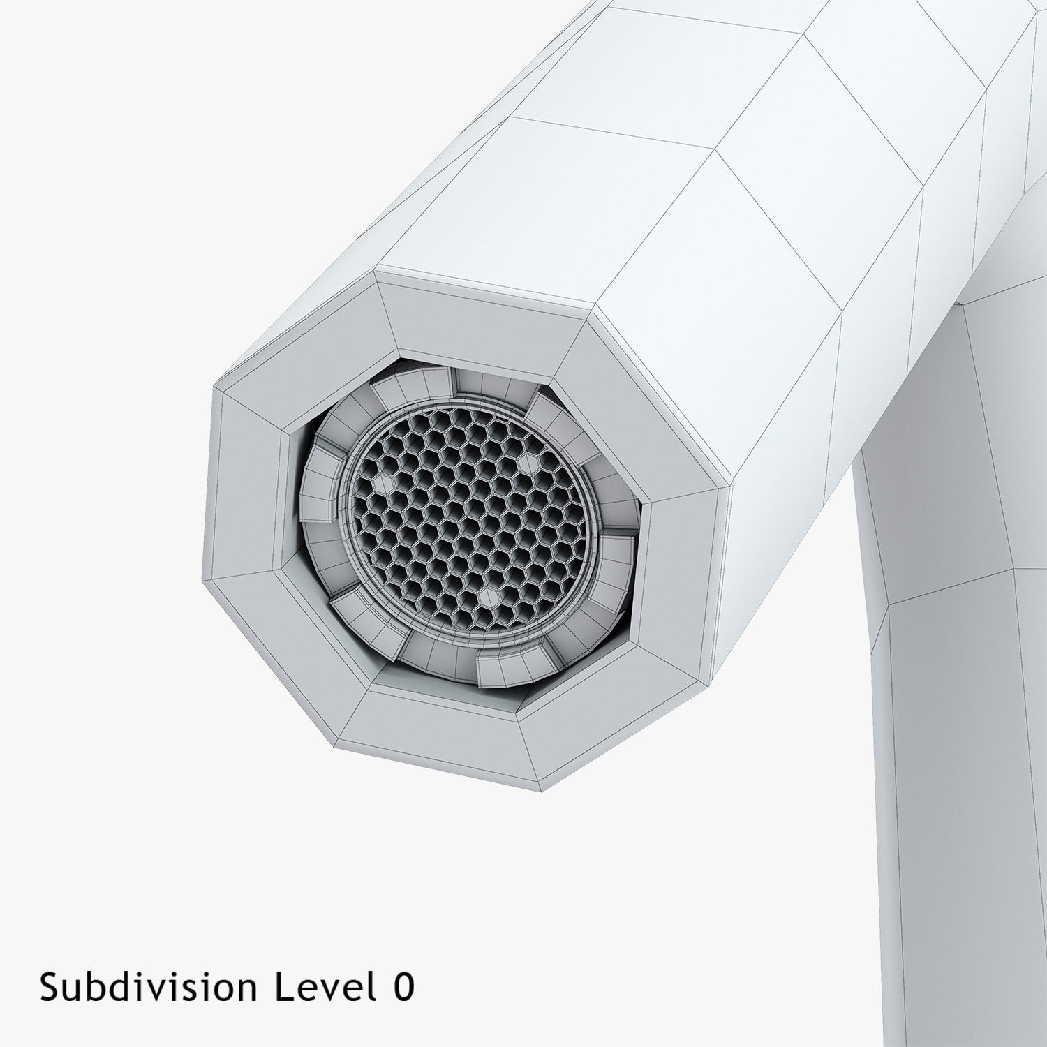 Hansgrohe Axor Starck Organic Bath Mixer 3D model_15