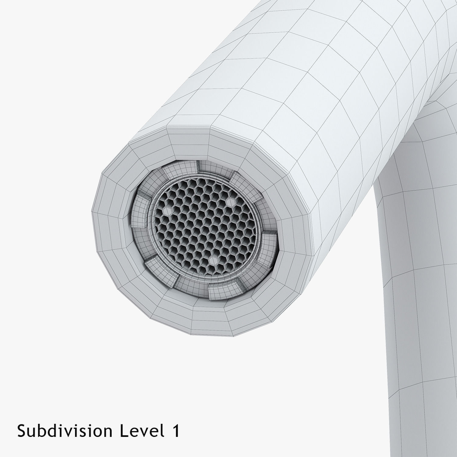 Hansgrohe Axor Starck Organic Bath Mixer 3D model_16