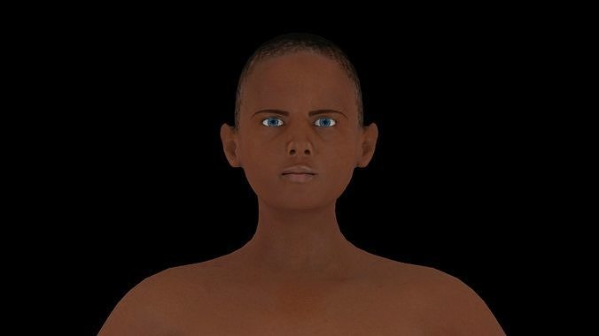 Model 15 nude woman 3D model