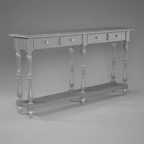 Console table 3D model