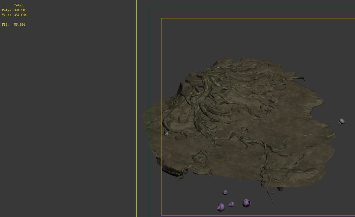 The surface - the tree that was cut off 3D model_2