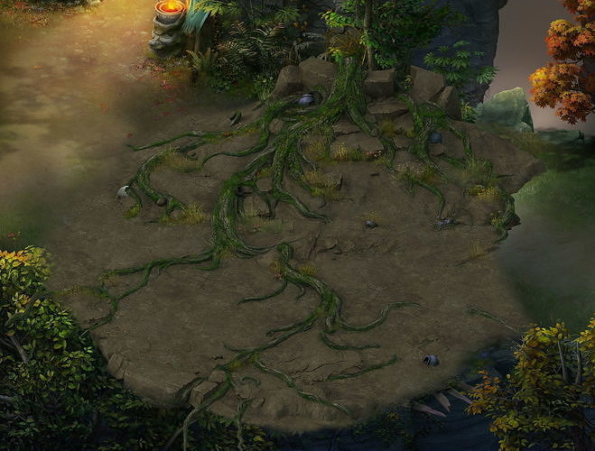 The surface - the tree that was cut off 3D model