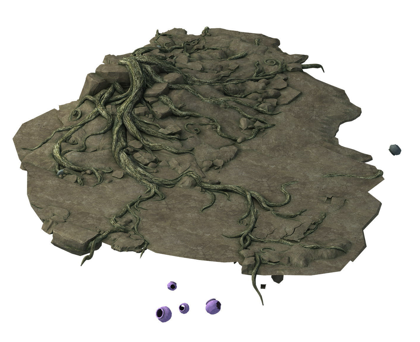 The surface - the tree that was cut off 3D model_1