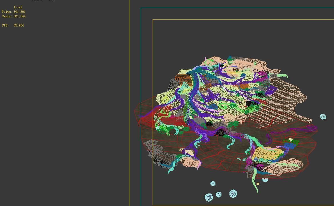 The surface - the tree that was cut off 3D model_3