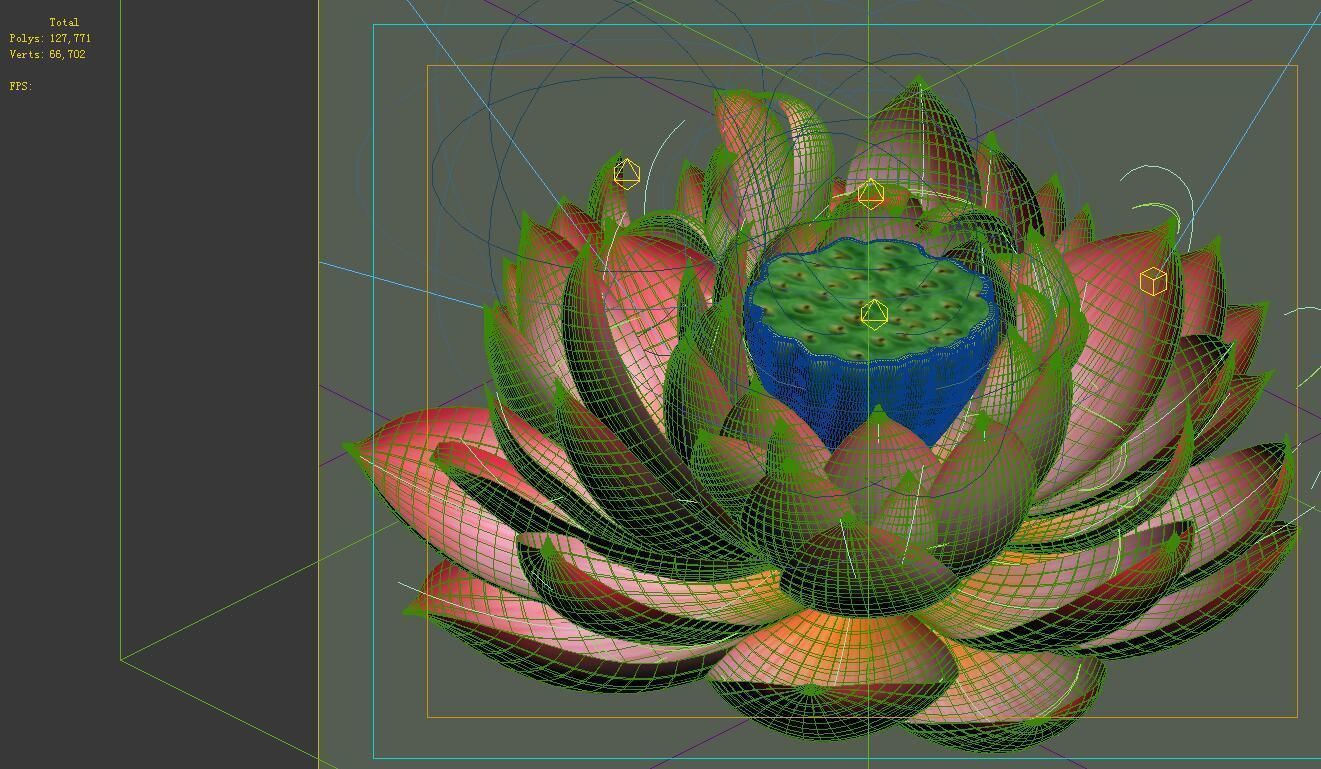 Game Model - Lotus 3D model_4