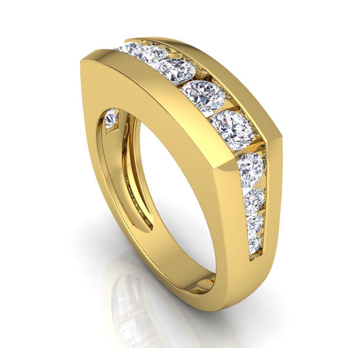 Mens Ring 3d Model Render Detail 3D print model_6