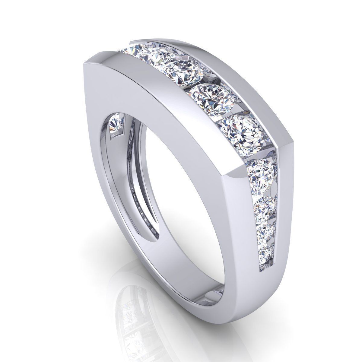 Mens Ring 3d Model Render Detail 3D print model_3