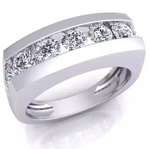 Mens Ring 3d Model Render Detail 3D print model