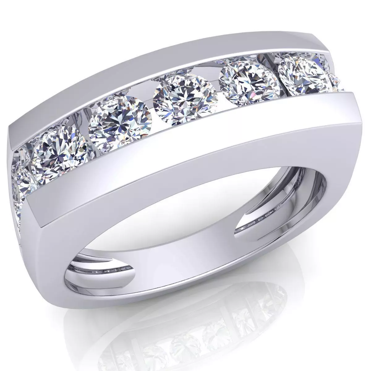 Mens Ring 3d Model Render Detail 3D print model_0