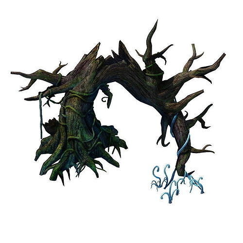 Wizard Forest - Trunk 3D model