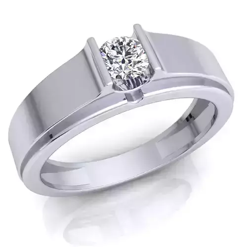 Fancy Solitaire Ring 3d Model And Render Detail 3D print model