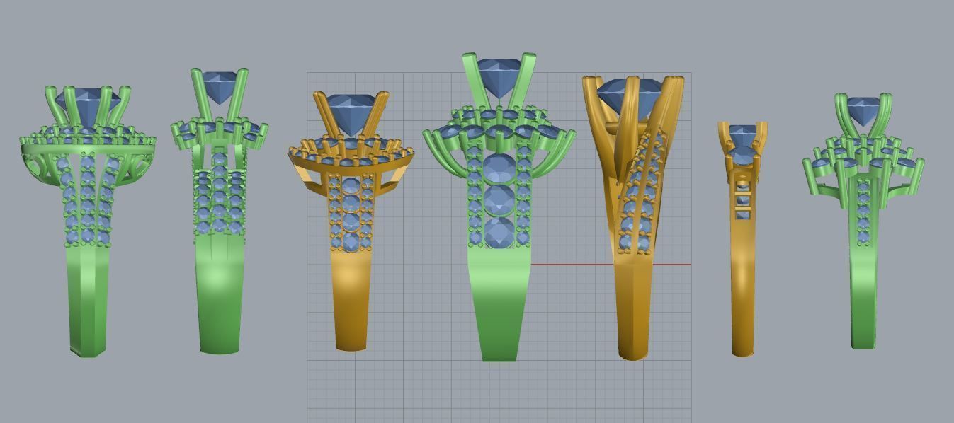  ring jewelry 3D model_1