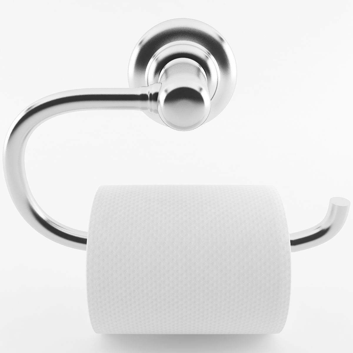 Toilet Paper Holder Style 1 3D model_2