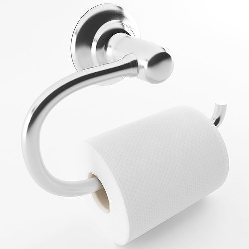Toilet Paper Holder Style 1 3D model
