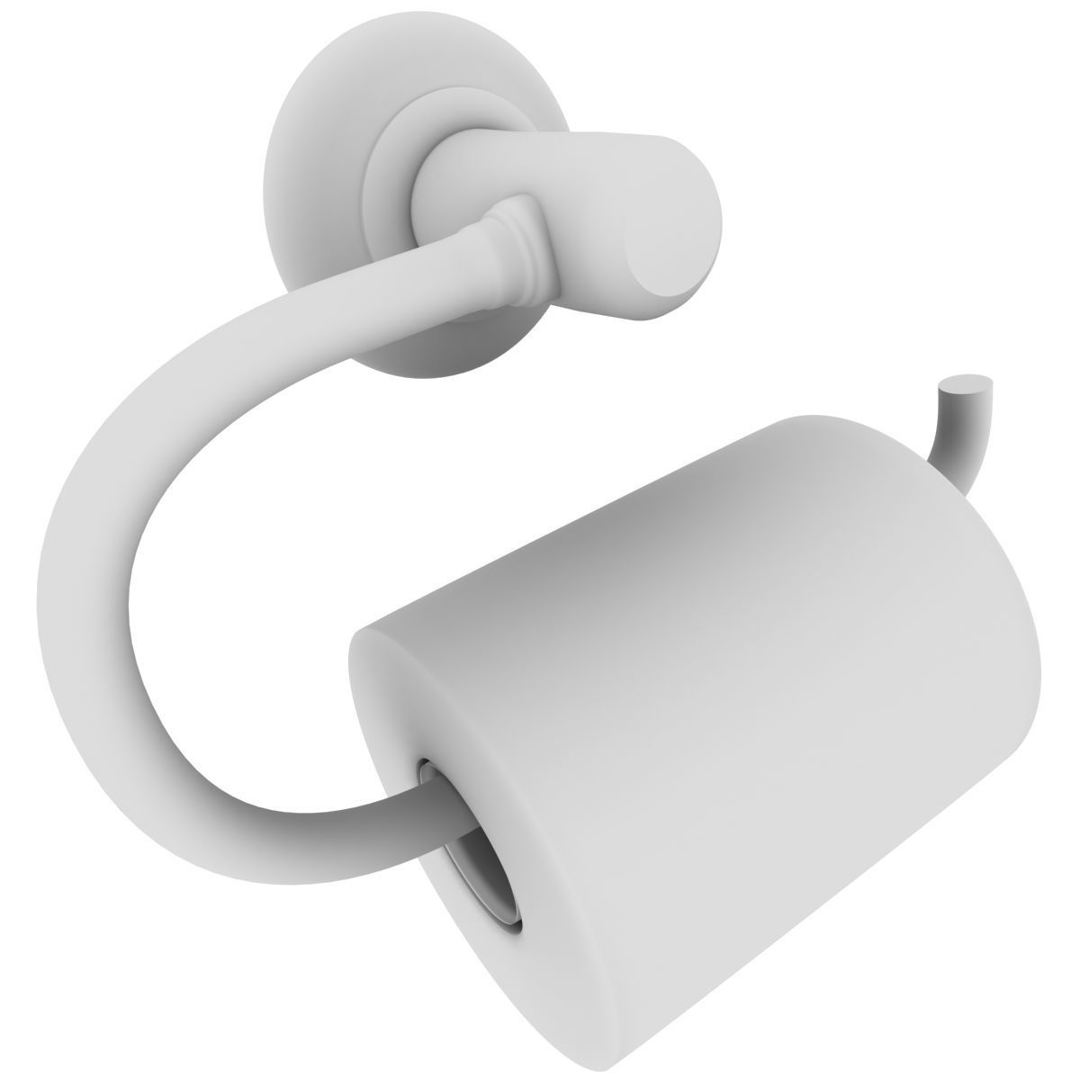 Toilet Paper Holder Style 1 3D model_3
