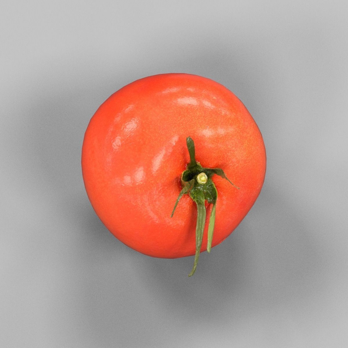 Tomato Low-poly 3D model_5