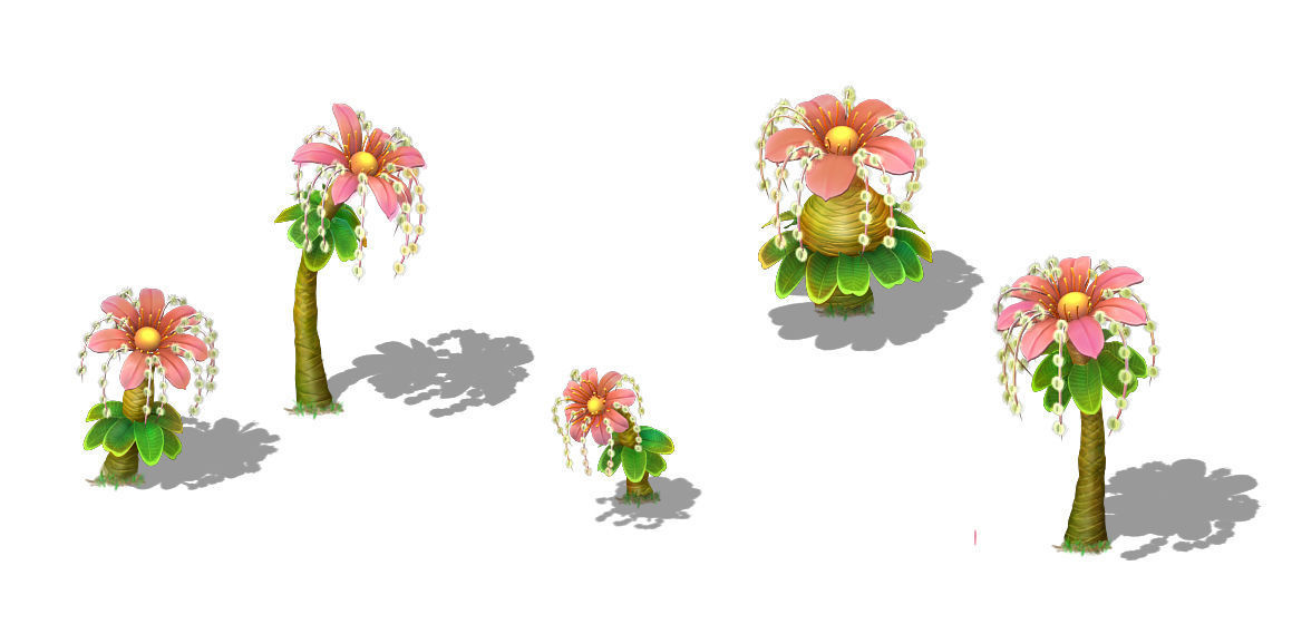 Cartoon Edition - Braids 02 3D model_1