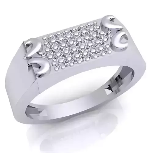 Ring 3d Model And Render Detail 