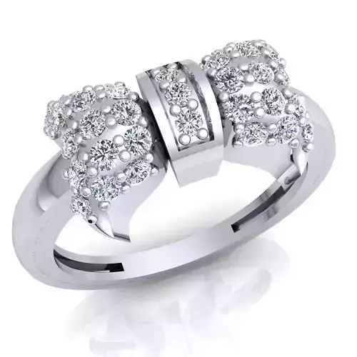 Luxury Woman Ring 3d Model And Render Detail 3D print model