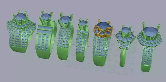  ring jewelry 3D model