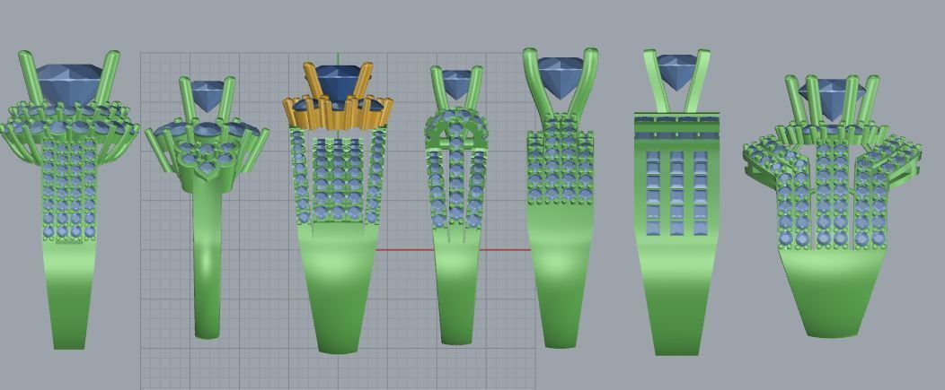  ring jewelry 3D model_2