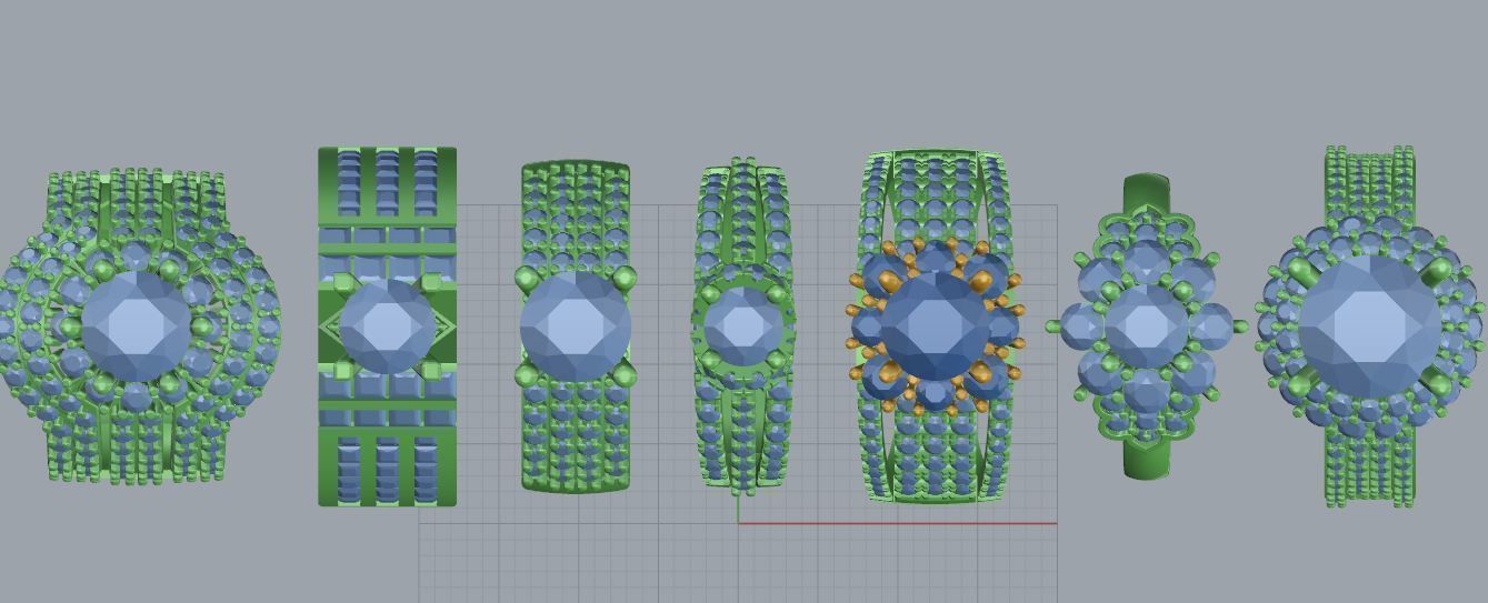  ring jewelry 3D model_1