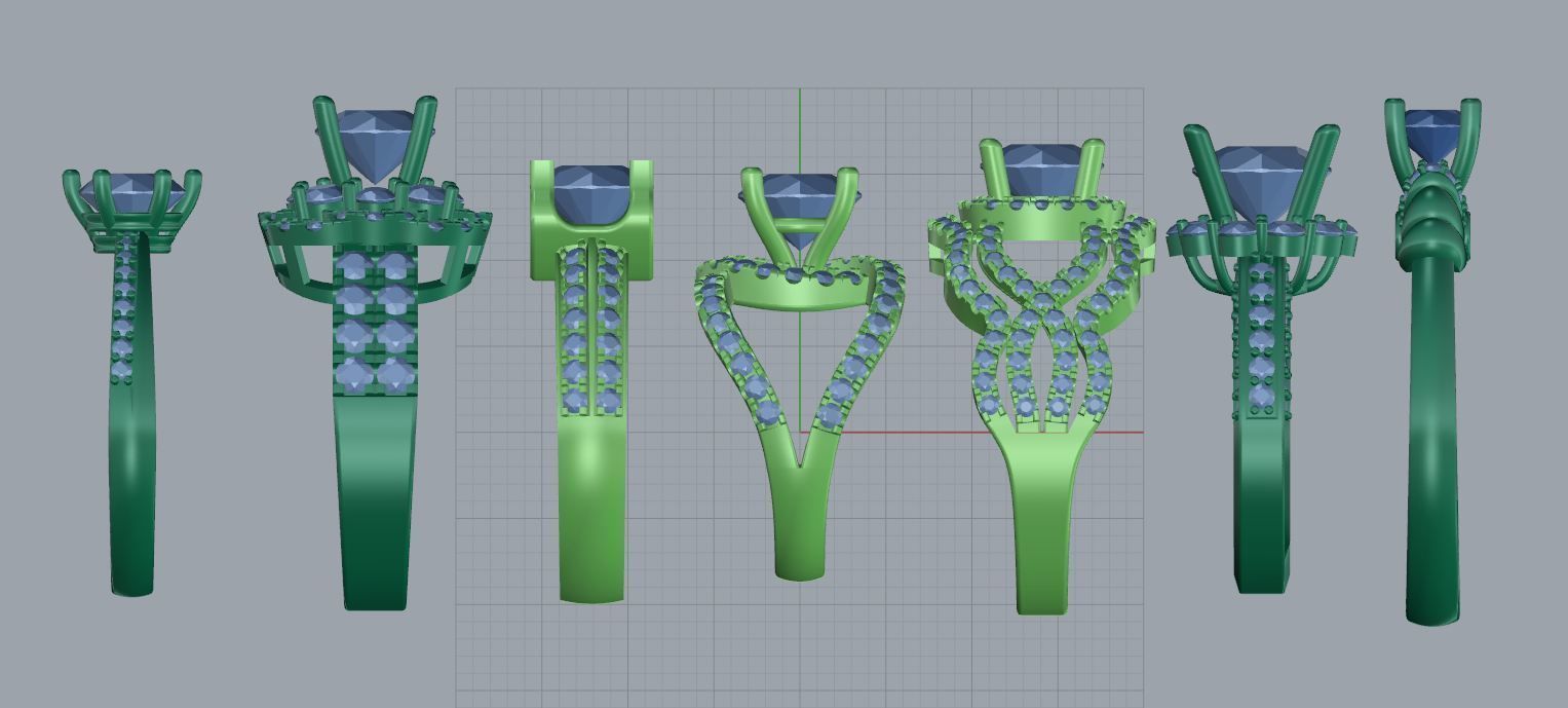  ring jewelry 3D print model_1