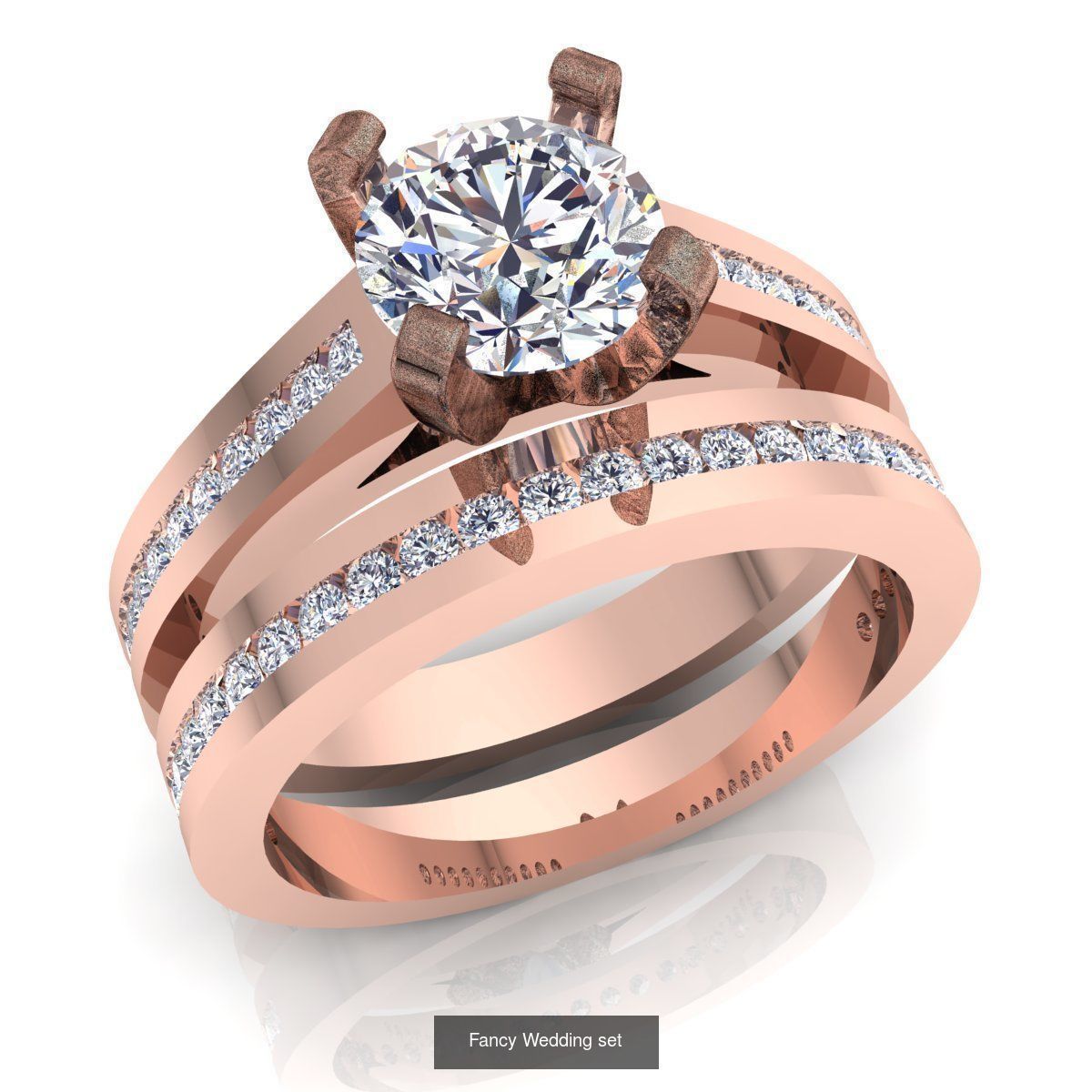 98 Fancy Ring Collection And Render Detail _71