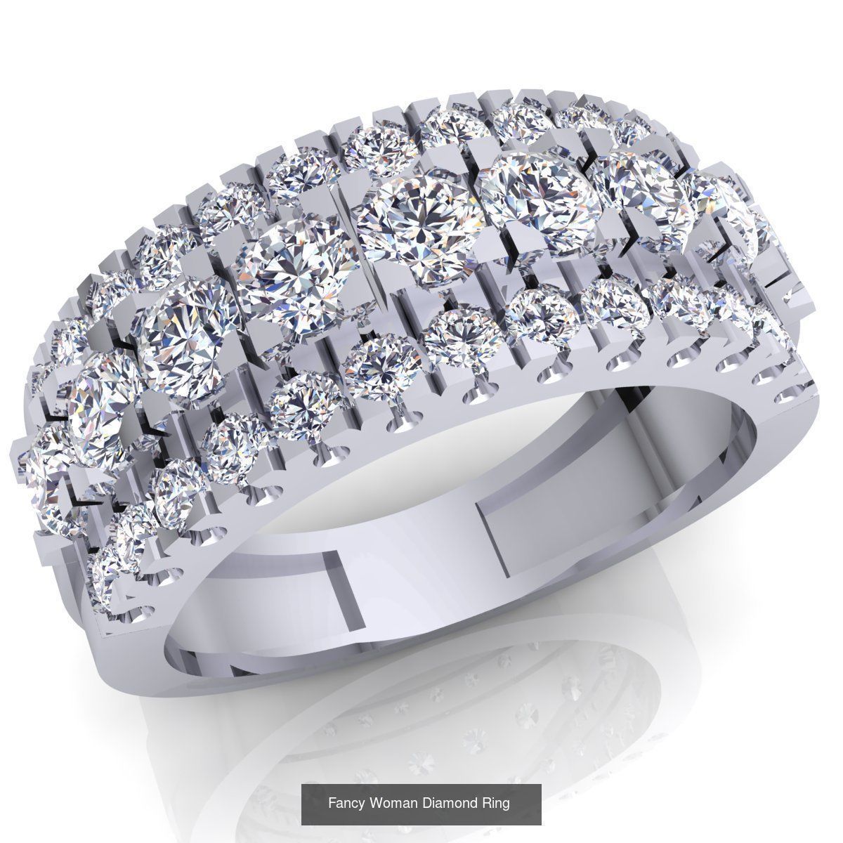 98 Fancy Ring Collection And Render Detail _119