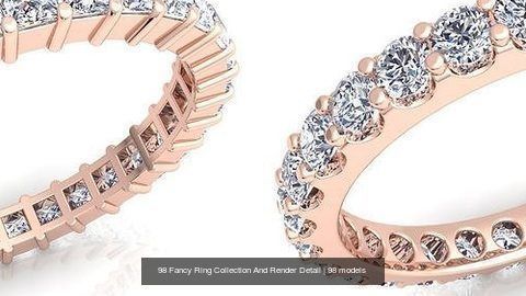98 Fancy Ring Collection And Render Detail _6