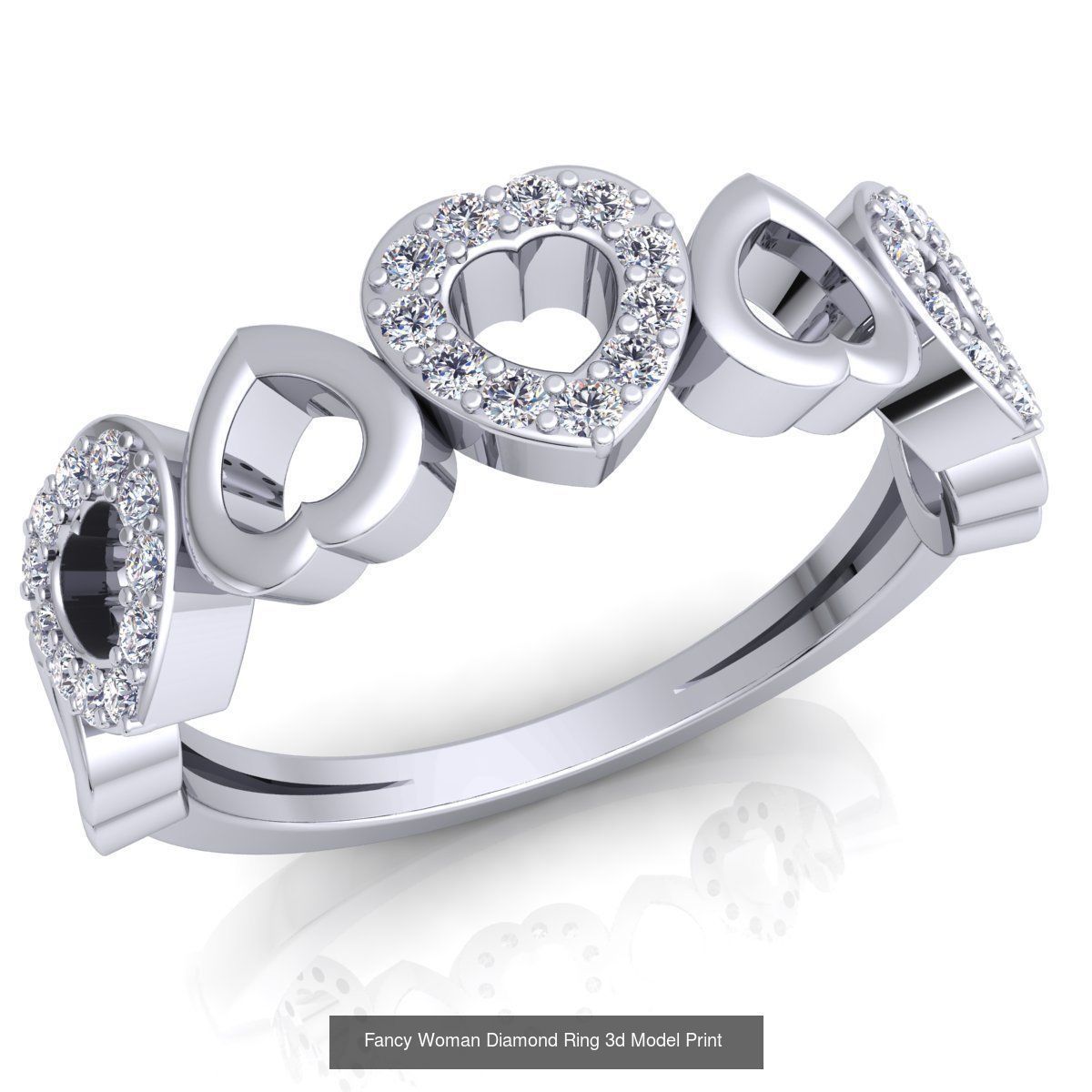 98 Fancy Ring Collection And Render Detail _156
