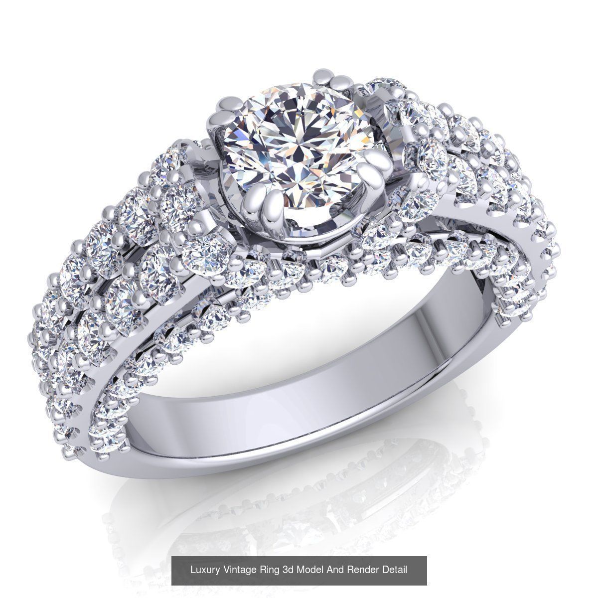 98 Fancy Ring Collection And Render Detail _164