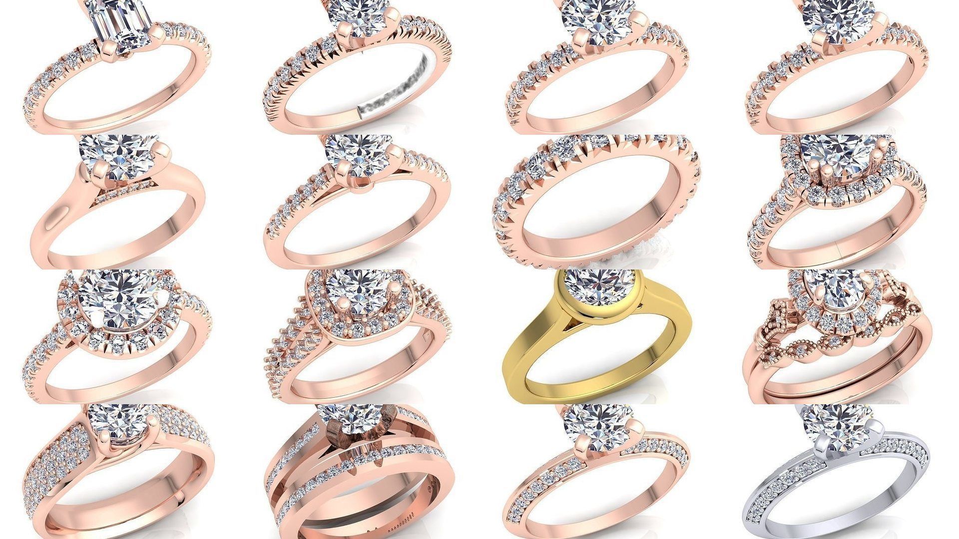 98 Fancy Ring Collection And Render Detail _2