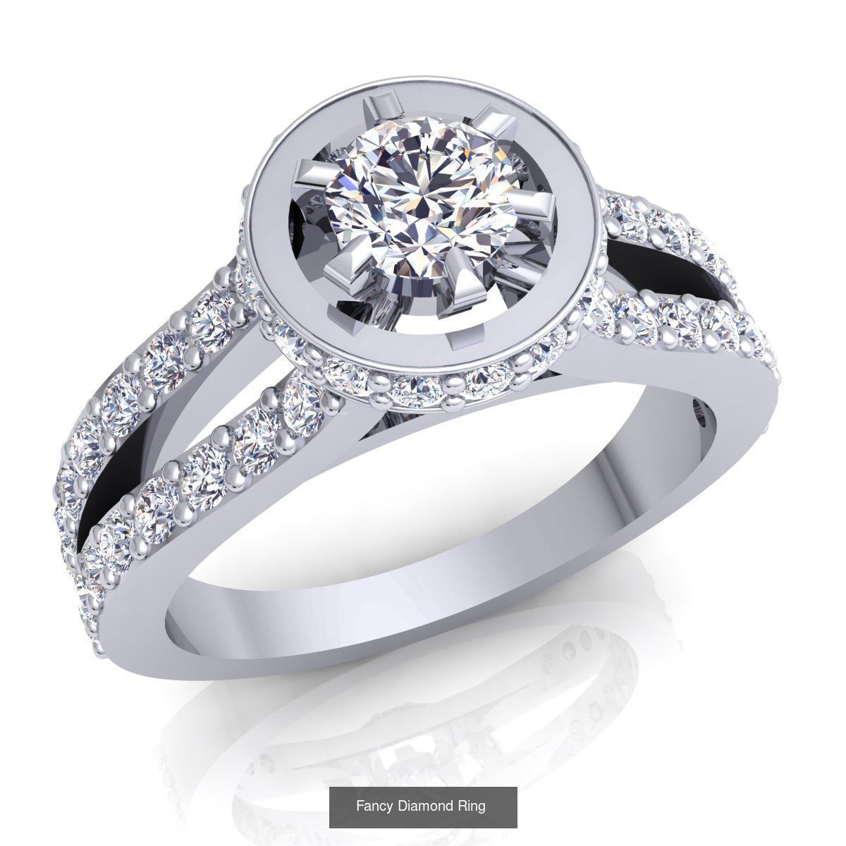 98 Fancy Ring Collection And Render Detail _142