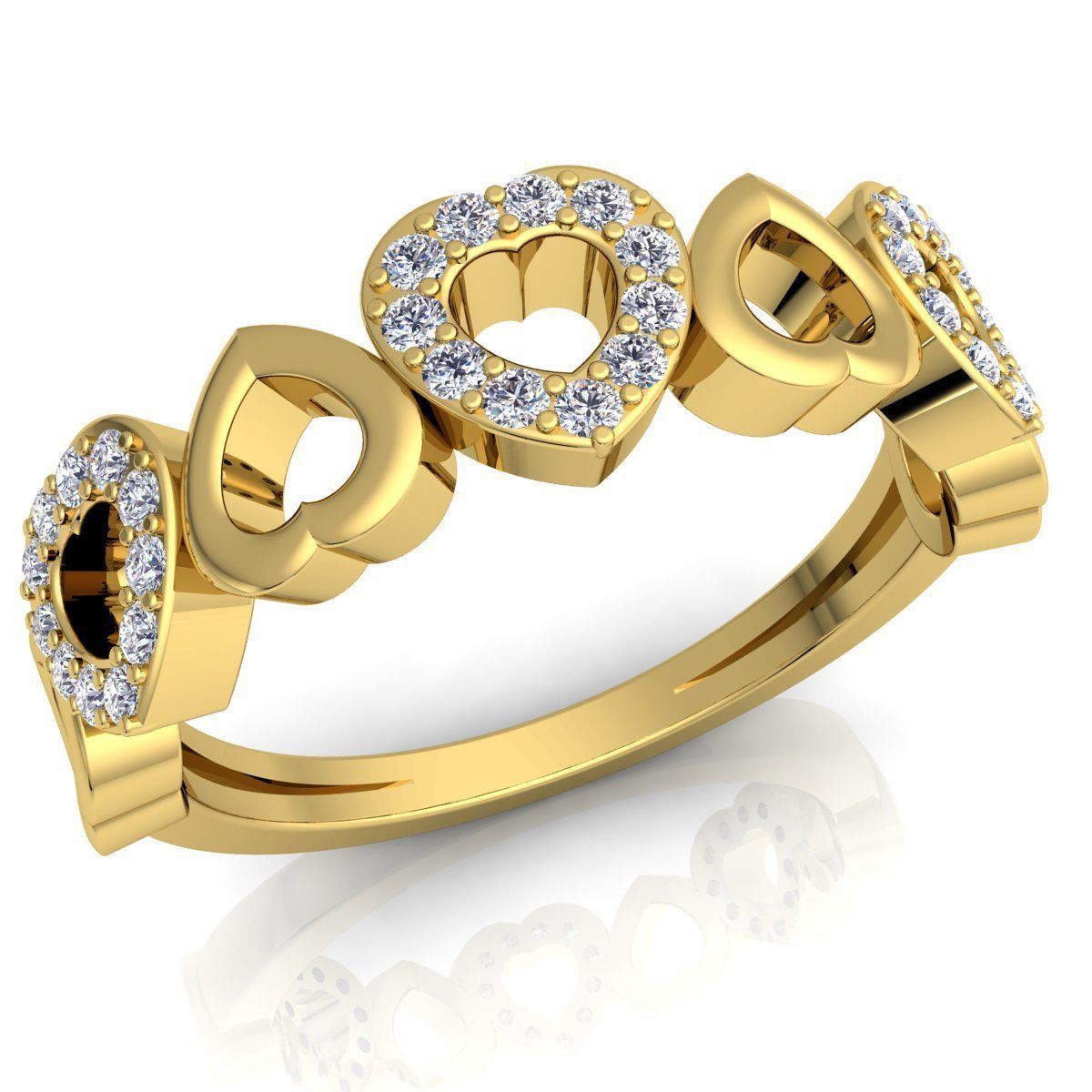98 Fancy Ring Collection And Render Detail _78