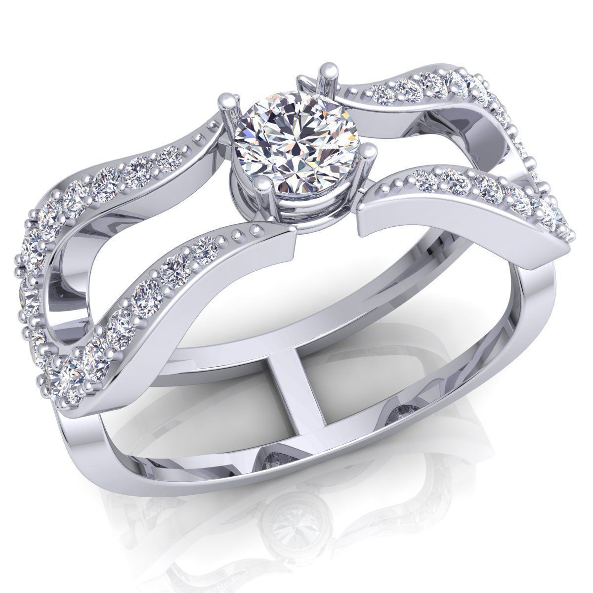 98 Fancy Ring Collection And Render Detail _66