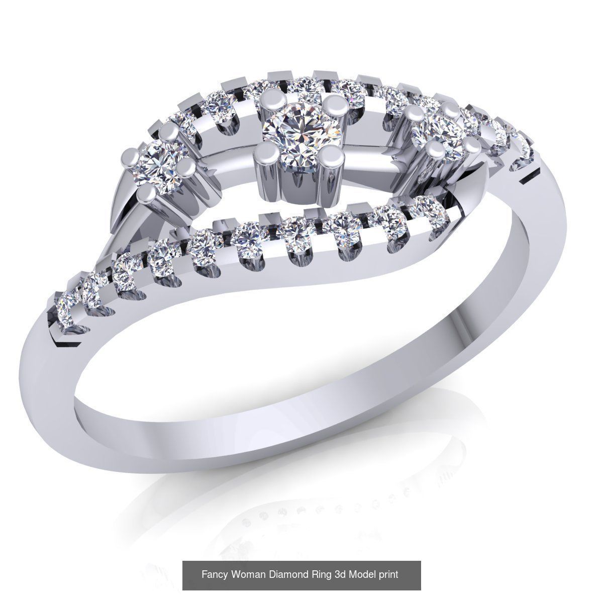 98 Fancy Ring Collection And Render Detail _128