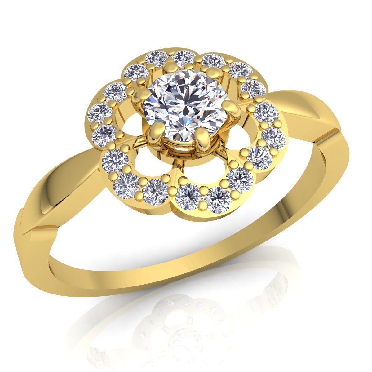 98 Fancy Ring Collection And Render Detail _110