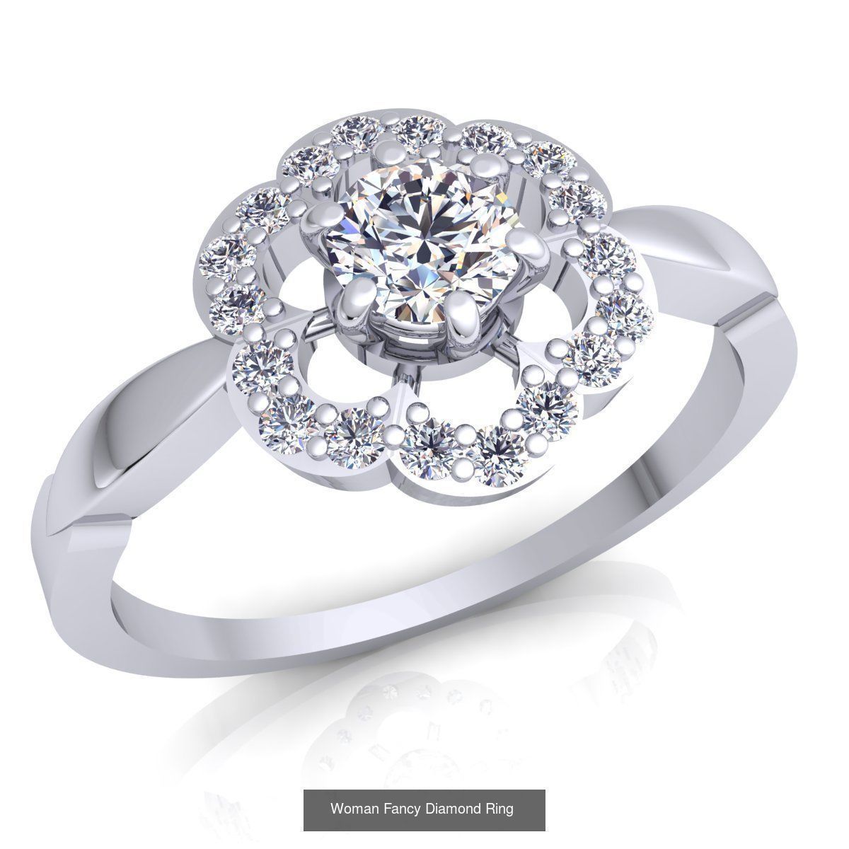 98 Fancy Ring Collection And Render Detail _139
