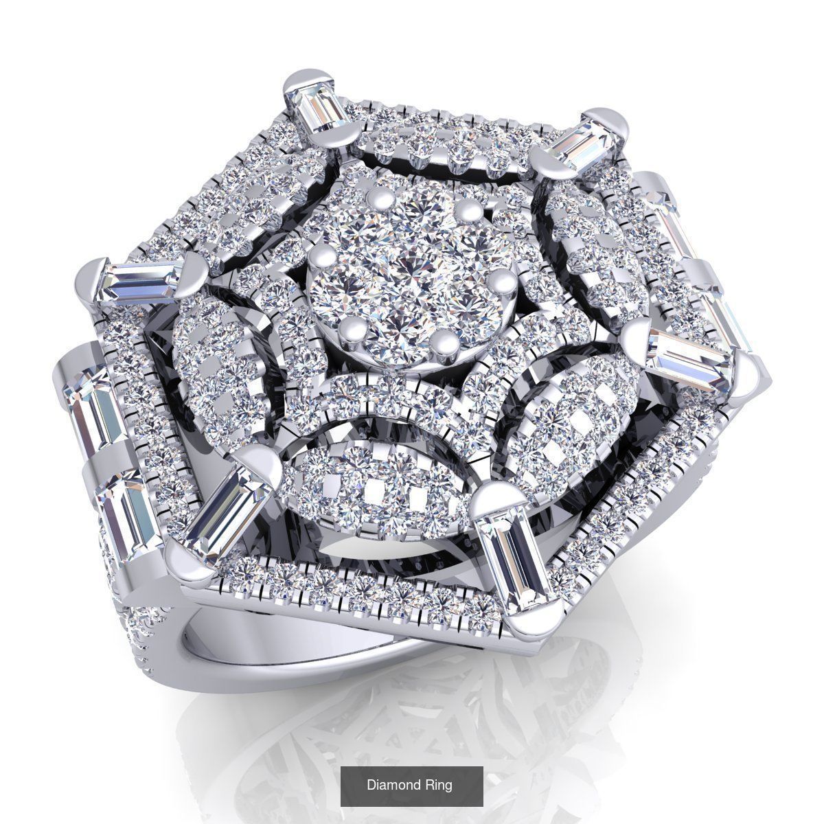 98 Fancy Ring Collection And Render Detail _91