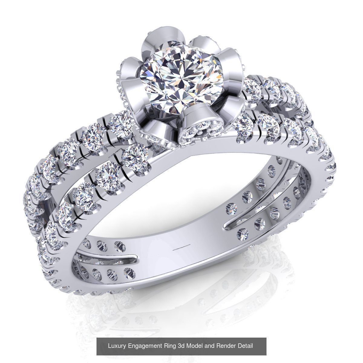 98 Fancy Ring Collection And Render Detail _150