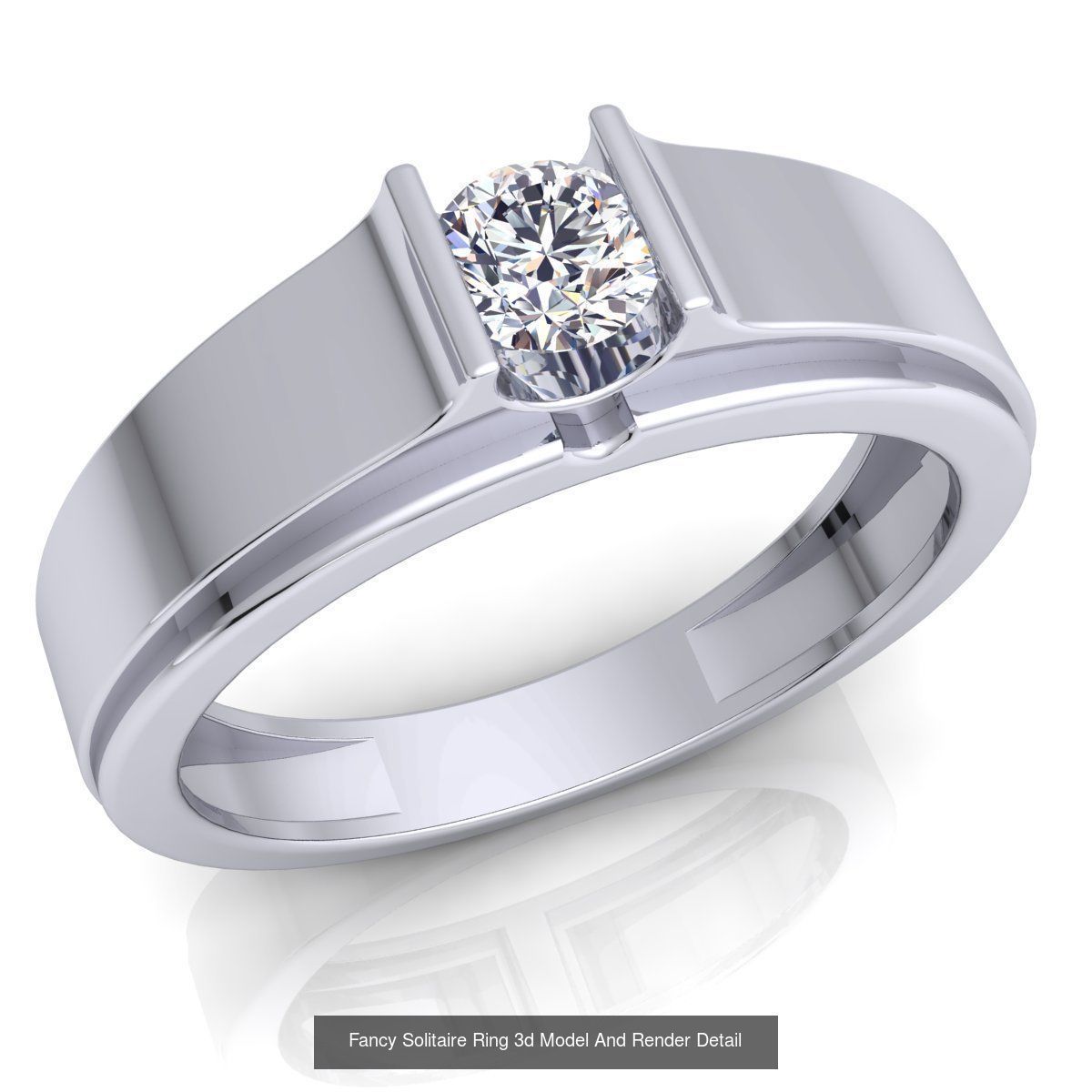 98 Fancy Ring Collection And Render Detail _154