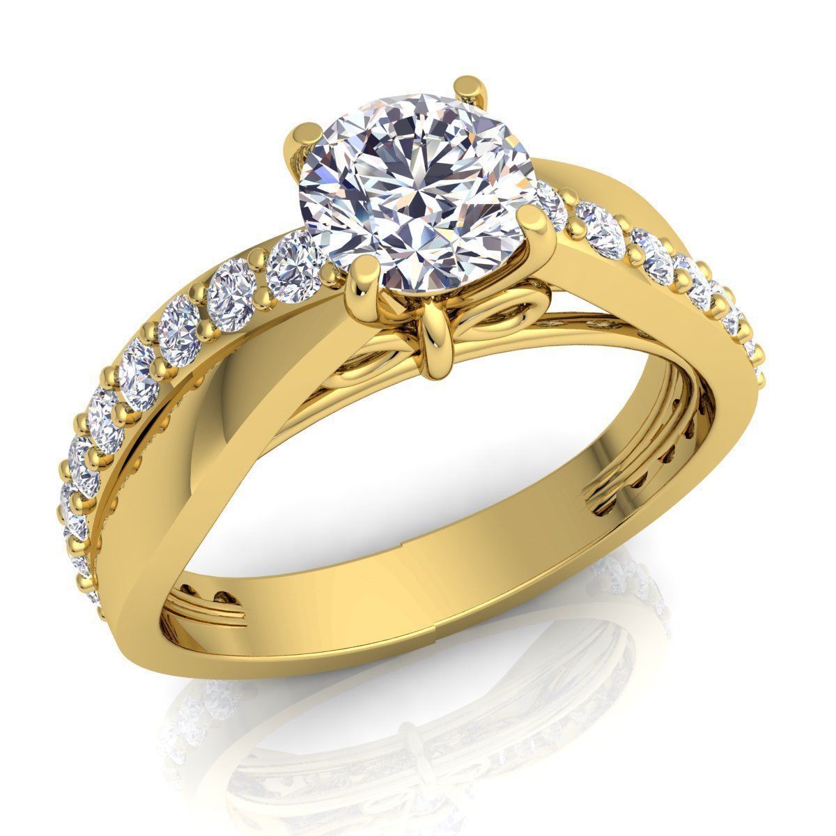 98 Fancy Ring Collection And Render Detail _48
