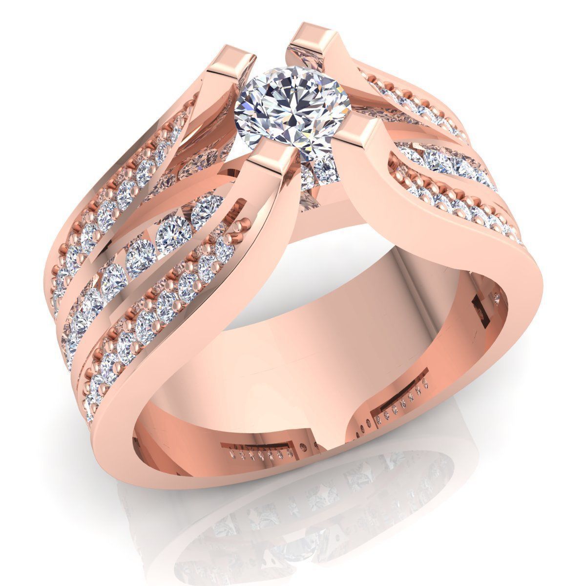 98 Fancy Ring Collection And Render Detail _64