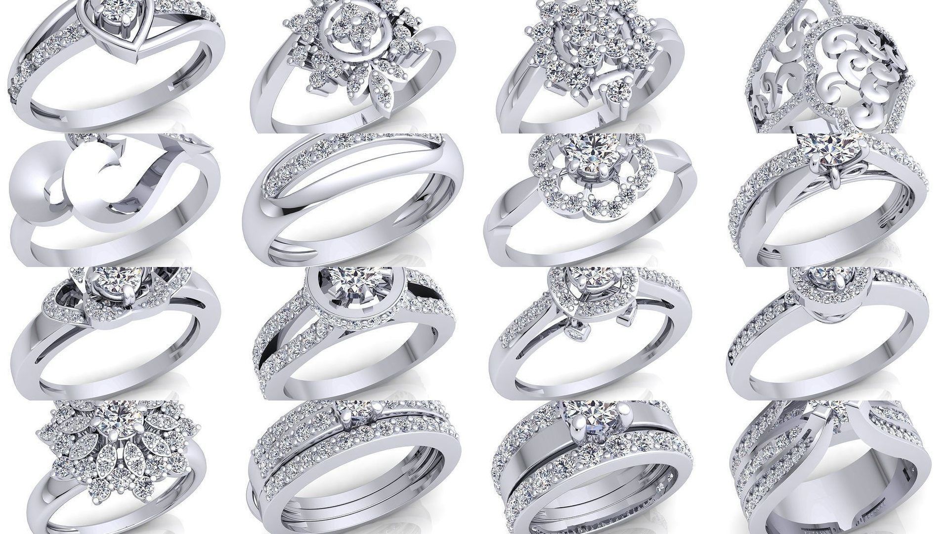 98 Fancy Ring Collection And Render Detail _4