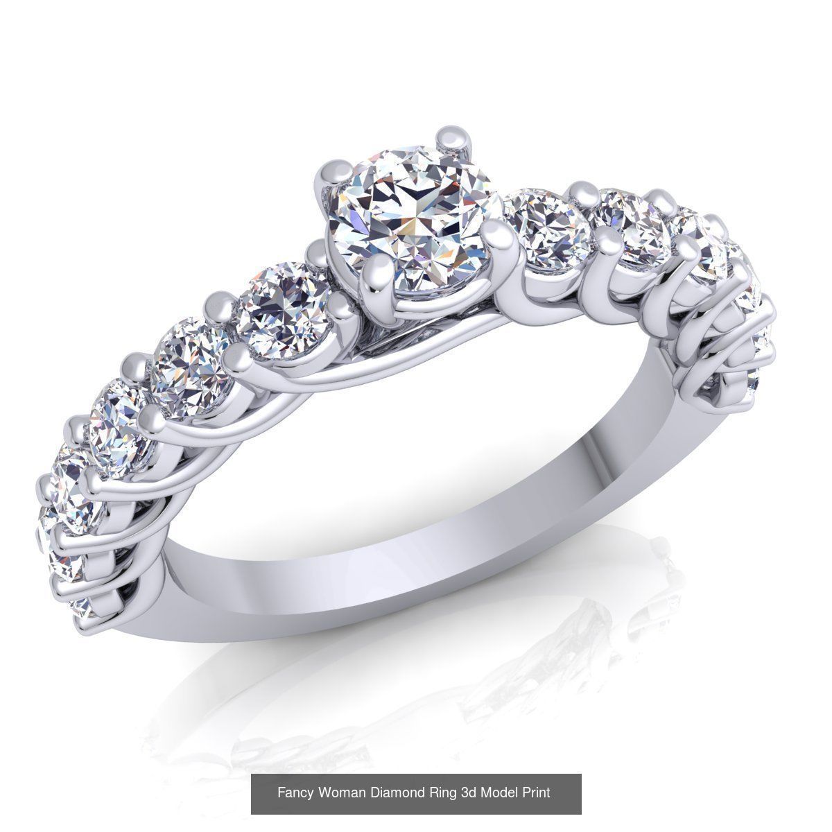 98 Fancy Ring Collection And Render Detail _130